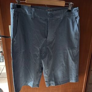 Hang Ten Slate Blue Flat Front Shorts